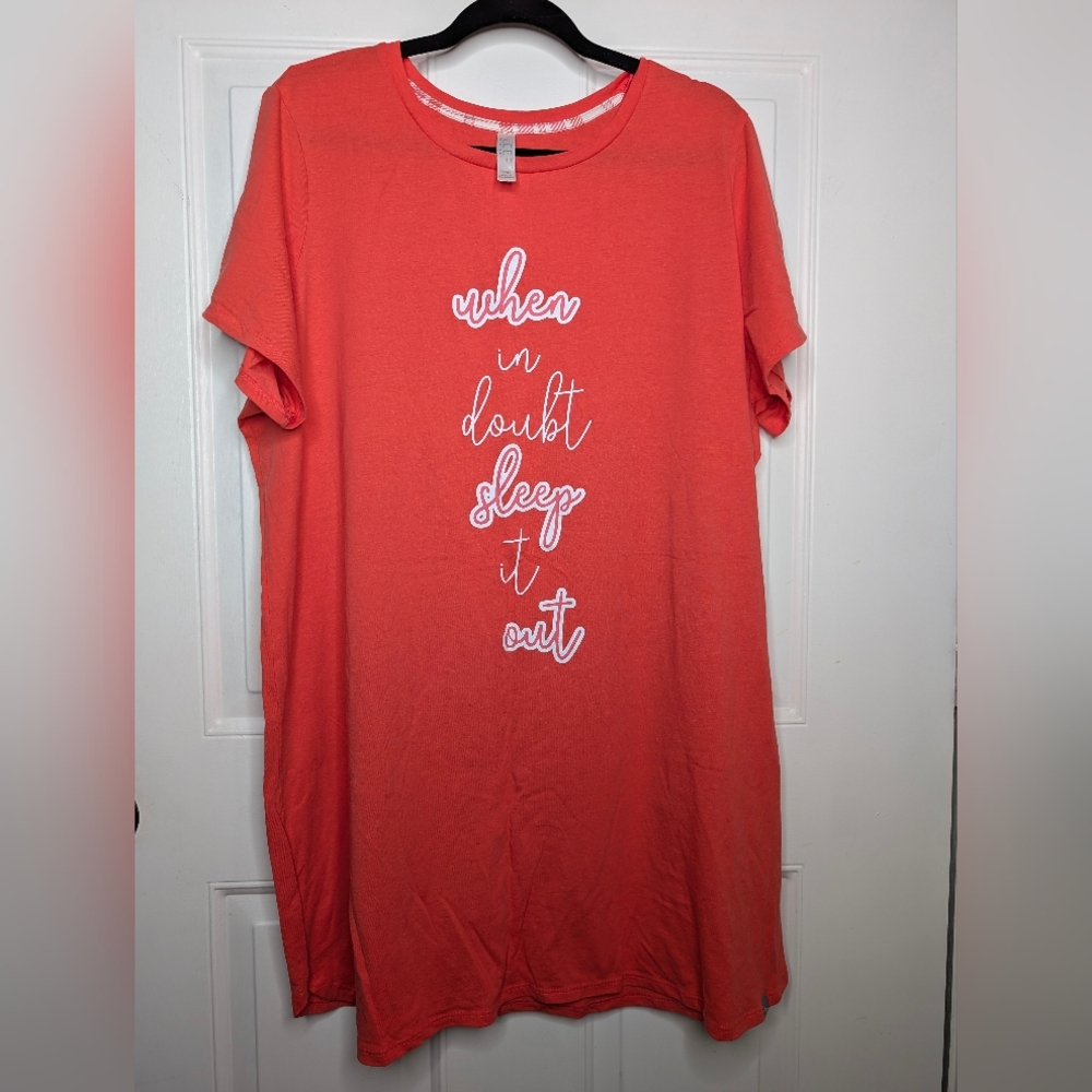Cacique Red Sleepwear Top